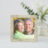 40e Jubileum met foto Kaart (Staand voorkant)