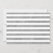 40e Jubileum met foto - Ruby Red Silver Kaart (Achterkant)