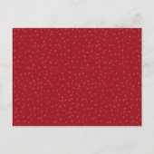 40e Jubileum Opslaan Datum ruby Hartelijk dank Briefkaart (Achterkant)