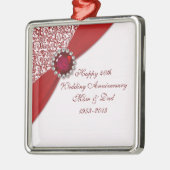 40e Jubileum Ornament bruiloft (Links)