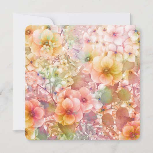 40e Jubileum Party Kosmos Bloementuin Kaart (Achterkant)