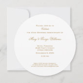 40e Jubileum Rood rozen Hart Elegant Kaart (Achterkant)