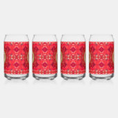 40e Jubileum Ruby Blikvorm Glas (Rechts)