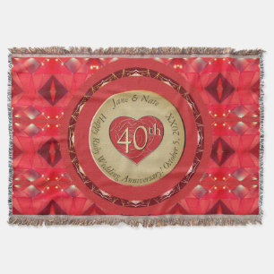 40e jubileum Ruby Deken