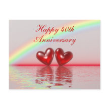 40e Jubileum Ruby Hearts