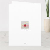 40e Jubileum Ruby Hearts Kaart (Achterkant)