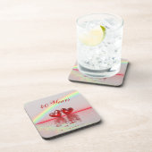 40e Jubileum Ruby Hearts Onderzetter (Rechterzijde)