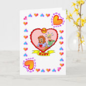 40e Jubileum - Ruby Kaart (Gele Bloem)