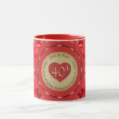 40e Jubileum Ruby Mok (Midden)