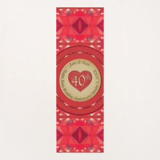 40e Jubileum Ruby Yogamat