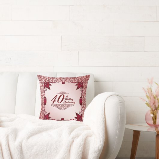 40e Jubileum Sierkussen bruiloft (Bank)