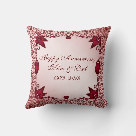 40e Jubileum Sierkussen bruiloft (Achterkant)