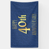 40e Jubileum Spandoek (Verticaal)