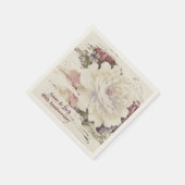 40e Jubileum  Tapestry Roos Servet (Hoek)