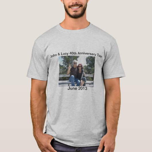 40e Jubileum Tour T-shirt (Voorkant)