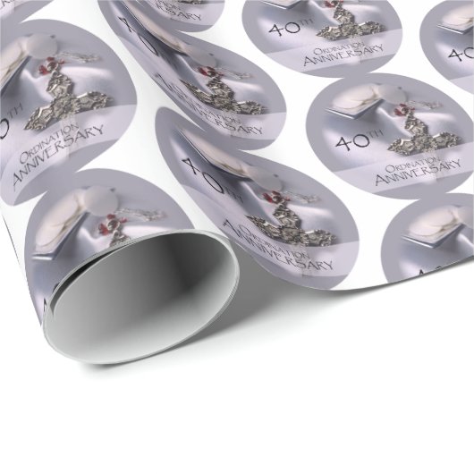 40e Jubileum van de Orde Gefeliciteerd, Gastheren Cadeaupapier (Rol Hoek)