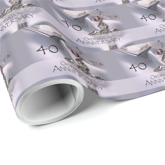 40e Jubileum van de Orde Gefeliciteerd, Gastheren Cadeaupapier (Rol Hoek)