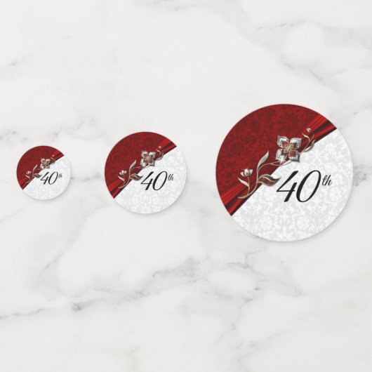 40e Jubileum van het Floral Wedding Confetti (Voorkanten)