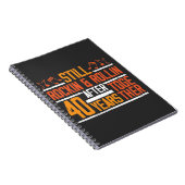 40e Jubileum van het huwelijk Rocking Wife Husband Notitieboek (Rechterzijde)