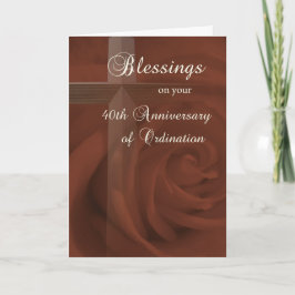 40e Jubileum van Ordinatie, Red Rose en Cros Kaart