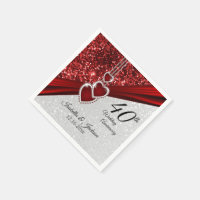 40e Jubileum van Ruby Red en White