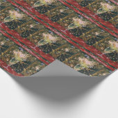 40e Jubileum voor bruiloft Cadeaupapier (Hoek)