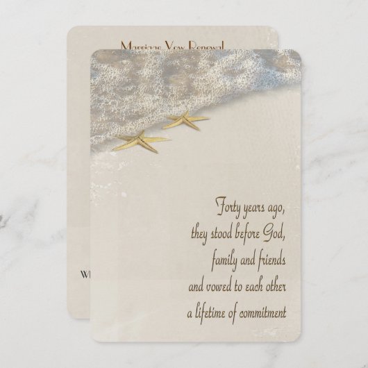 40e Jubileum Wowodstweduwenprogramma Kaart (Voorkant / Achterkant)