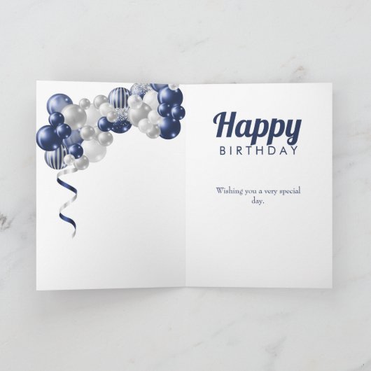 40e Kaart van de marineballonvaarding van Birthday (Binnen)