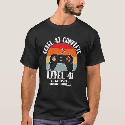 40e Man op jaarbasis Kind niveau 40 40 jaar of T-shirt (Voorkant)