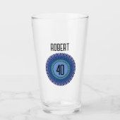40e Mandala Mannen Glas (Voorkant)