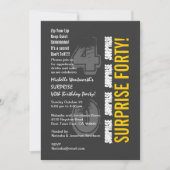 40e Matig Goud en grijs Kaart (Voorkant)