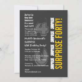 40e Matig Goud en grijs Kaart