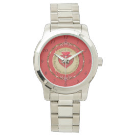 40e of 15e Ruby Jubileum wandklok Horloge