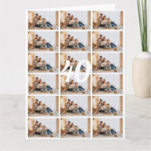 40e of elke leeftijd Fotocollage Grote Verjaardag