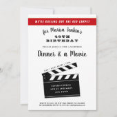 40e of elke verjaardag Surprise Film Theme Fun Kaart (Voorkant)