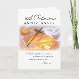 40e Ordinatie Jubileum, Kruiskaars Kaart