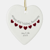 40e ornament ter gelegenheid van huwelijksherdenki (Rechts)