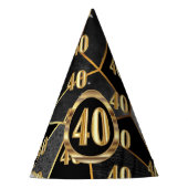 40e Pet van de verjaardagspartij Feesthoedjes (Voorkant)