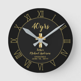 40e Priesterwijding Jubileum Priester Gouden Jubil Ronde Klok