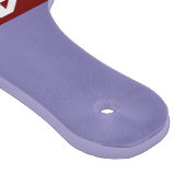 40e robijnjubileum Bloemen paarse Snijplank (Hoek)