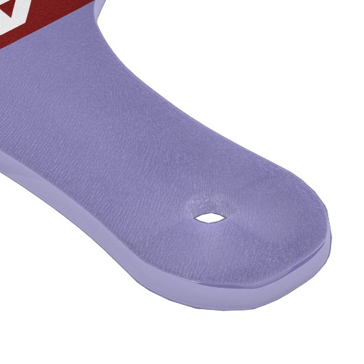 40e robijnjubileum Bloemen paarse Snijplank (Hoek)