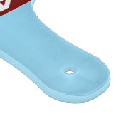 40e robijnjubileum bloemenblauw snijplank (Hoek)