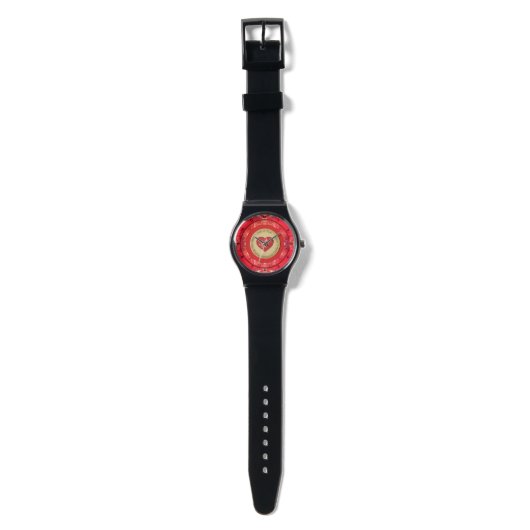 40e rubijnen bruiloft horloge (Bandje)