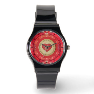 40e rubijnen bruiloft horloge
