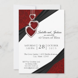 40e Ruby Anniversary Design Kaart