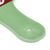 40e Ruby jubileum bloemengroen Snijplank (Hoek)