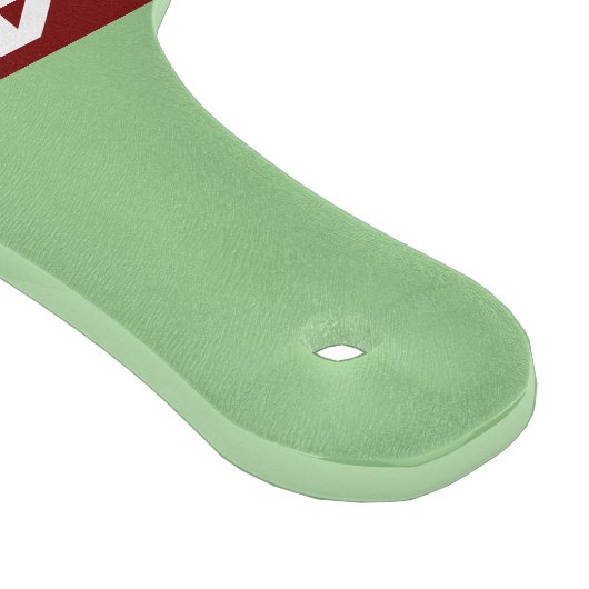 40e Ruby jubileum bloemengroen Snijplank (Hoek)