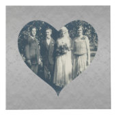 40e Ruby Wedding Jubileum Hart Lijsten (Voorkant)