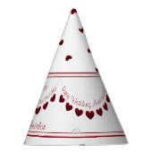 40e Ruby Wedding Jubileum pet Feesthoedjes (Rechts)