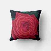 40e Ruby Wedding Jubileum Red Rose Kussen (Achterkant)